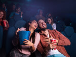 Smartbox - coffret cadeau - séance dans un cinéma pathé gaumont avec pop-corn et dîner dans un restaurant de charme en duo