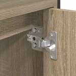 vidaXL Vanité Murale Chêne Clair Bois d'Ingénierie 60 x 30 x 60 cm