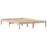 vidaXL Cadre de lit sans matelas 150x200 cm bois de pin massif