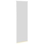 vidaXL Store enrouleur occultant jaune largeur du tissu 75 7 cm