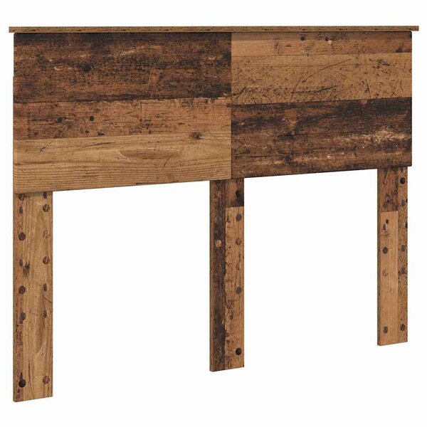 vidaXL Tête de lit Bois Ancien 120 cm Bois d'ingénierie