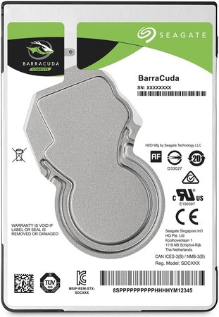 Disque Dur portable Seagate 2"1/2 BarraCuda 500 Go 5400 trs S-ATA 3 (ST500LM030)