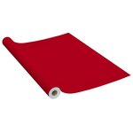 vidaXL Films autoadhésifs pour meubles 2 Pièces Rouge 500x90 cm PVC