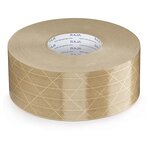 Bande gommée armée chaîne et trame 130 g/m² 60 mm x 150 m (lot de 12)