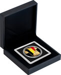 Pièce de monnaie en Or 3000 Francs g 0.031 (1/1000 oz) Millésime 2023 Gold Gift BELGIUM JERSEY