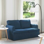vidaXL Canapé Bleu 144 x 80 x 85 cm tissu