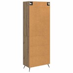 vidaXL Ensemble de Meubles 2 Pièces Chêne artisanal 66 x 34 5 x 90 cm
