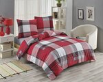 Parure de lit RIVER 240 x 220 cm - Rouge