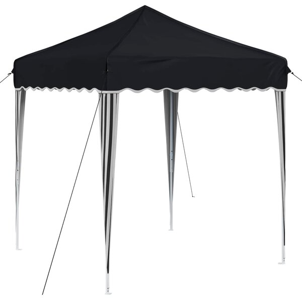 vidaXL Tente de fête pop-up 195 x 195 x 245 cm Anthracite Tissu Oxford