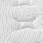 vidaXL Matelas à ressorts ensachés moyen plus 100x200 cm