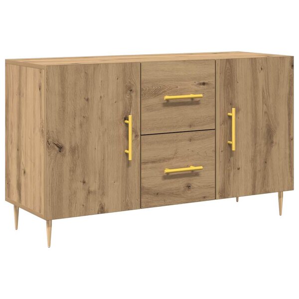 vidaXL Buffet chêne artisanal 100x36x60 cm bois d'ingénierie