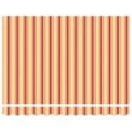 vidaXL Auvent rétractable jaune et blanc 3x2 5 m tissu et aluminium