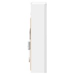 vidaXL Armoire Miroir de Salle de Bain Blanc 33 x 11 5 x 50 cm