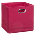 Boîte de rangement/tiroir pour meuble 31x31 cm - Framboise
