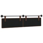 vidaXL Tête de lit suspendue Simili cuir