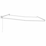 vidaXL Auvent Blanc 5 x 3 m Métal