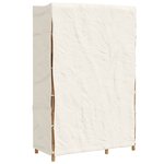 vidaXL Garde-robe 110x45x170 cm bambou