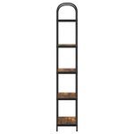vidaXL Étagère Chêne fumé 60 x 30 x 183 cm Bois d'ingénierie