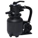 vidaXL Pompe de filtration à sable avec vanne à 7 positions 18 L