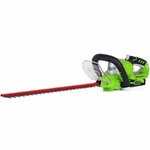 Greenworks taille-haie sans batterie 24 v deluxe g24ht57 2200107
