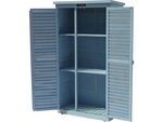 Armoire de jardin "space" - 87 x 46.5 x 160 cm - bleu ciel