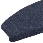 vidaXL Tapis d'escalier auto-adhésifs 15 Pièces Bleu 80 x 28 x 3 5 cm