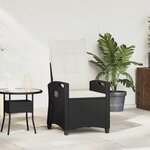 vidaXL Chaises de jardin inclinables 56 x 60 x 112 cm acier