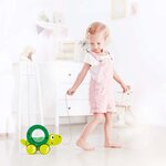 Hape jouet à tirer tito vert e0354