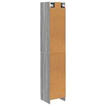 vidaXL Ensemble de Meubles 2 Pièces Sonoma gris Bois d'ingénierie