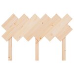 vidaXL Tête de lit 122 5x3x80 5 cm Bois massif de pin