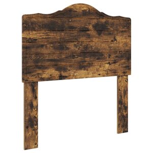 vidaXL Tête de lit Chêne fumé 80 cm Bois d'ingénierie