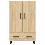 vidaXL Buffet haut chêne sonoma 69 5x31x115 cm bois d'ingénierie