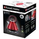 Russell hobbs bouilloire legacy quiet boil rouge 1 7 l 2000-2400 w