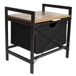 Bo-Camp Armoire de camping Cooper Noir