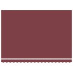 vidaXL Auvent manuel rétractable bordeaux 450x300 cm
