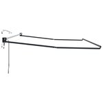 vidaXL Cadre de store rétractable électrique Anthracite 4 x 2 m