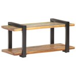 vidaXL Meuble TV 90x40x40 cm Bois de récupération massif