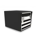 Pack de 4 boîtes aux lettres 1 porte - 2x "Breizh" - 2x "Noir intense"