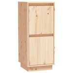 vidaXL Buffets 2 Pièces 31 5x34x75 cm Bois massif de pin