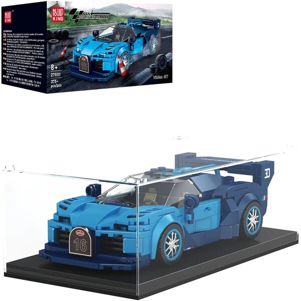 Mould King 27001 - Voiture de sport Vision GT + Vitrine