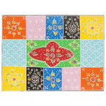 vidaXL Boîte de rangement avec stockage Multicolore 40 x 30 x 30 cm