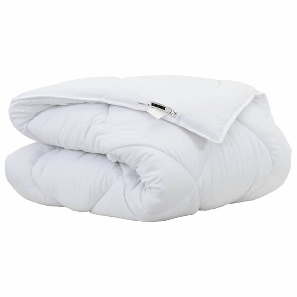 vidaXL Couettes & Duvets Blanc 135 x 220 cm Microfibre