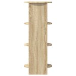 vidaXL Meuble d'appoint Chêne Sonoma 40 x 40 x 100 cm