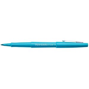 Stylo feutre flair original nylon pte moyenne turquoise paper mate