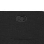 vidaXL Fauteuil inclinable Noir Tissu