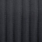 vidaXL Chaises à manger lot de 6 noir tissu