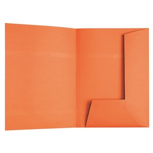 Sous-dossier kraft dossier suspendu 2 rabats esselte 23 x 31 cm - orange - carton de 100