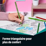 Etui de 24 Crayons de Couleur Triangulaire Intensity Assortis BIC
