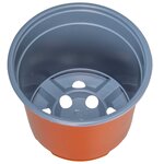 vidaXL Pot à fleurs 100 Pièces Céramique Ø 15 x 12 5 cm Plastique