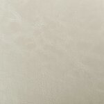 Vidaxl fauteuil avec repose-pied blanc similicuir